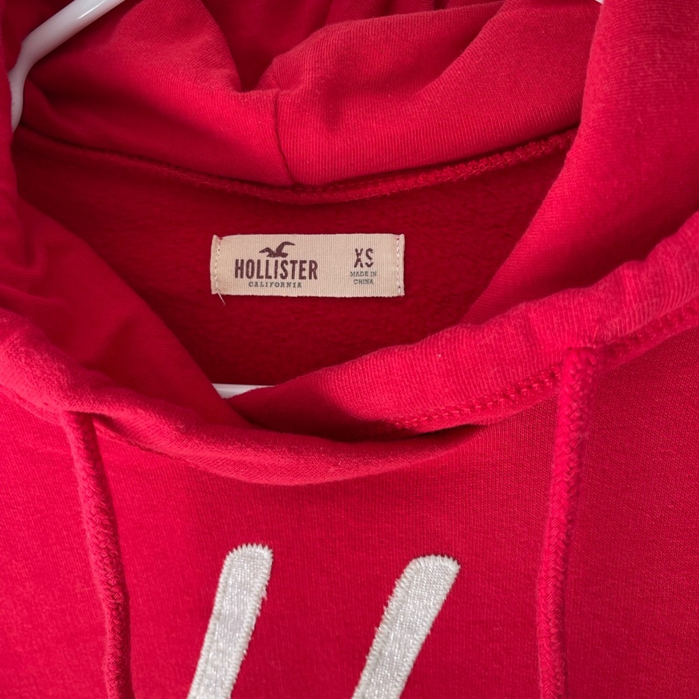 Hollister Vibrant Red hoodie